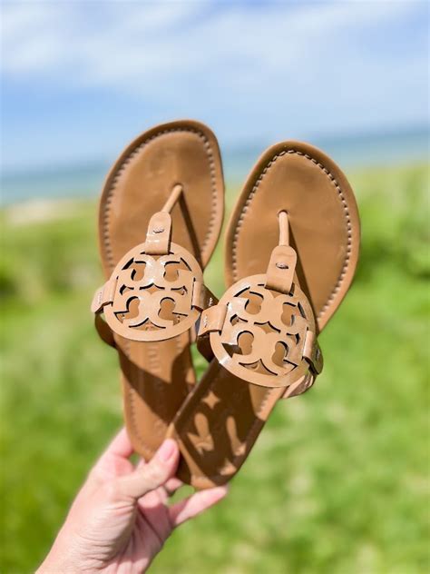 real tory burch sandals vs fake|Tory Burch knock off sandals.